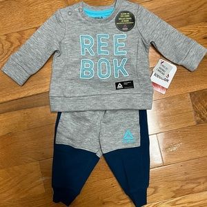 NWT Reebok Outfit for 0-3 Month Child